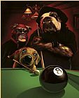 Cassius Marcellus Coolidge The Eight Ball painting